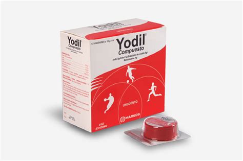 yodil que contiene|YODIL COMPUESTO (Antiinflamatorios tópicos)